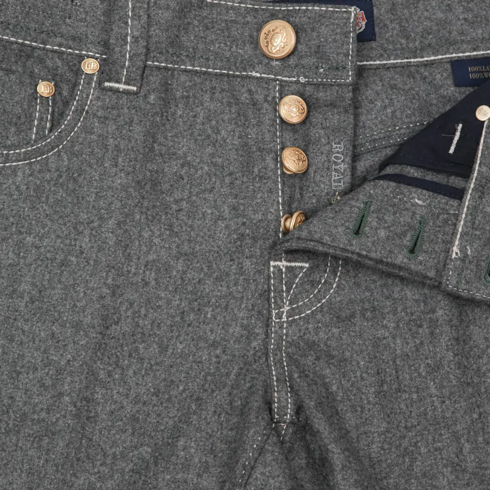 Luigi Borrelli Gray Pants - 31 US / 47 EU