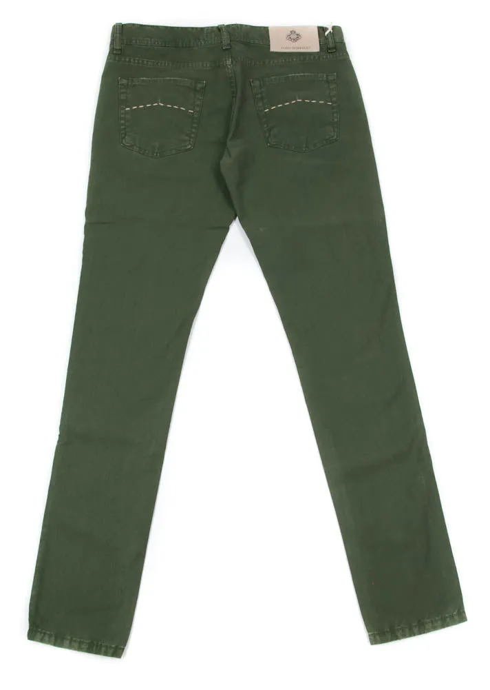 Luigi Borrelli Green Pants - 33 US / 49 EU