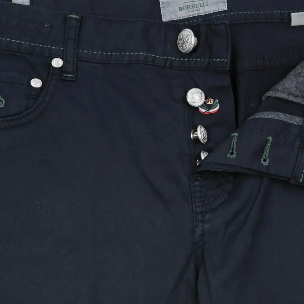 Luigi Borrelli Midnight Navy Blue Pants - 42 US / 58 EU