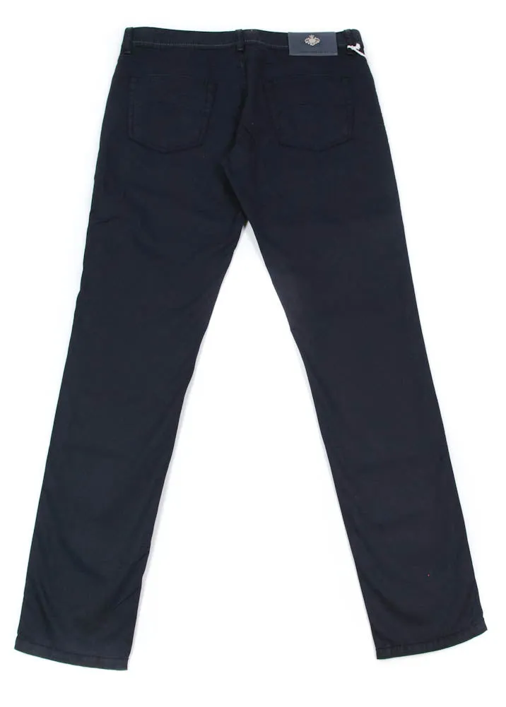 Luigi Borrelli Midnight Navy Blue Pants - 42 US / 58 EU
