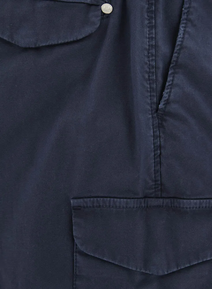 Luigi Borrelli Navy Blue Pants - 31 US / 47 EU