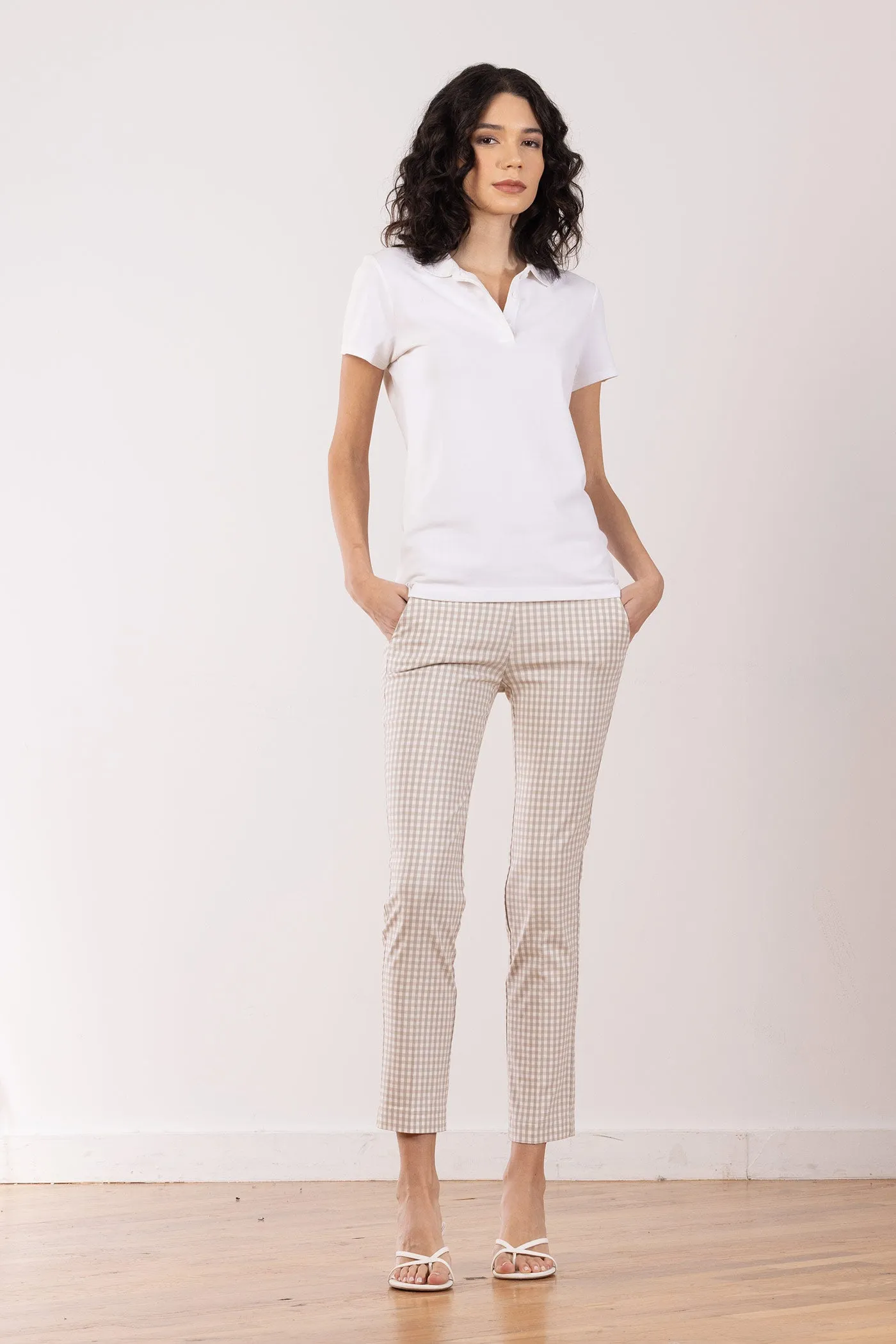 LULU Check Beige