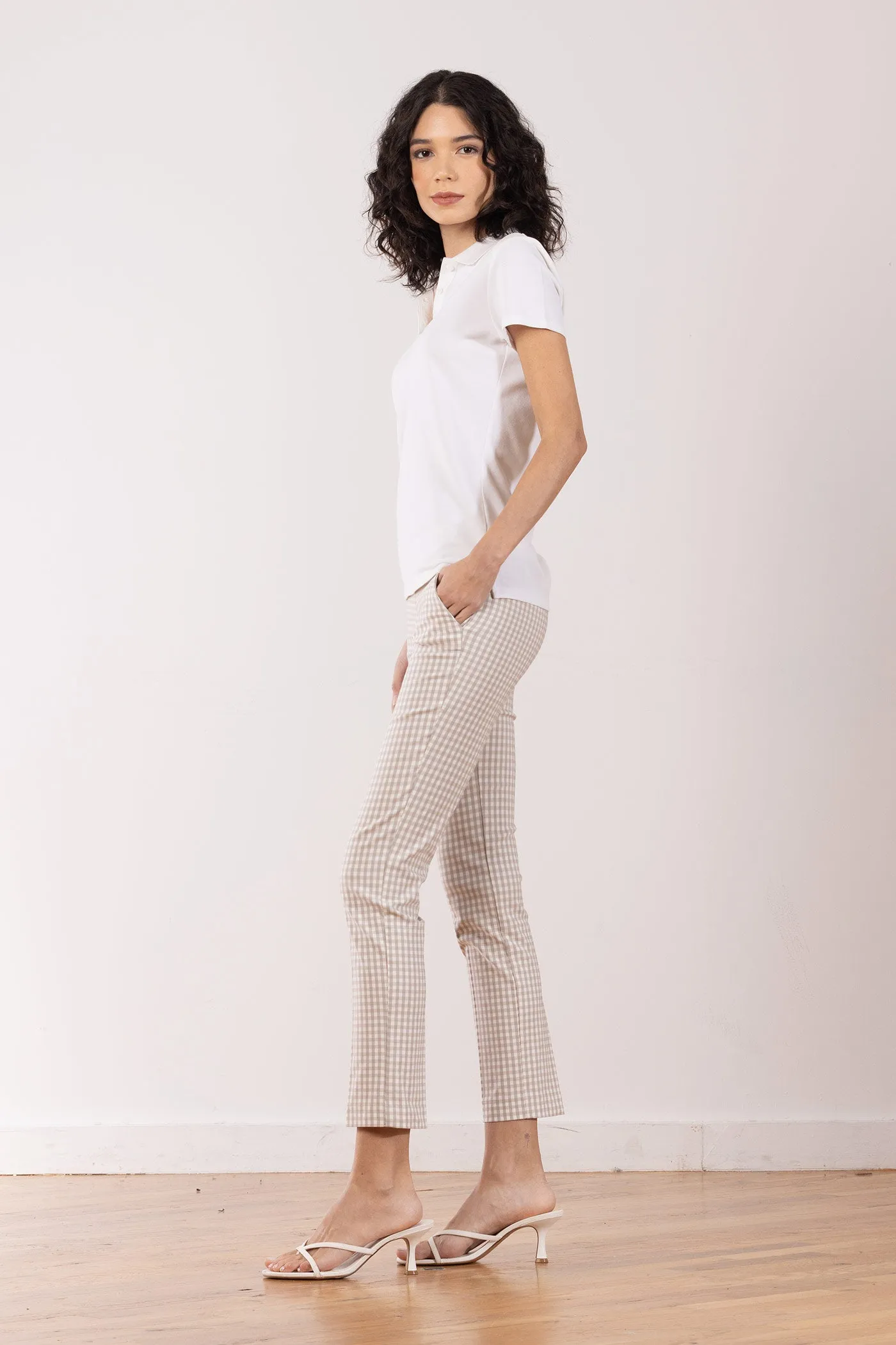LULU Check Beige