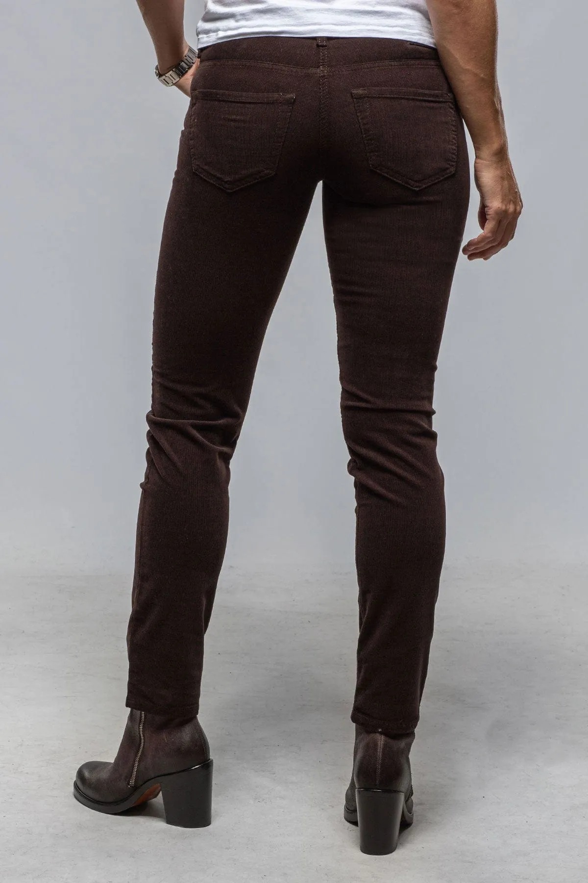 MAC Slim Baby Soft Corduroy In Truffle Brown