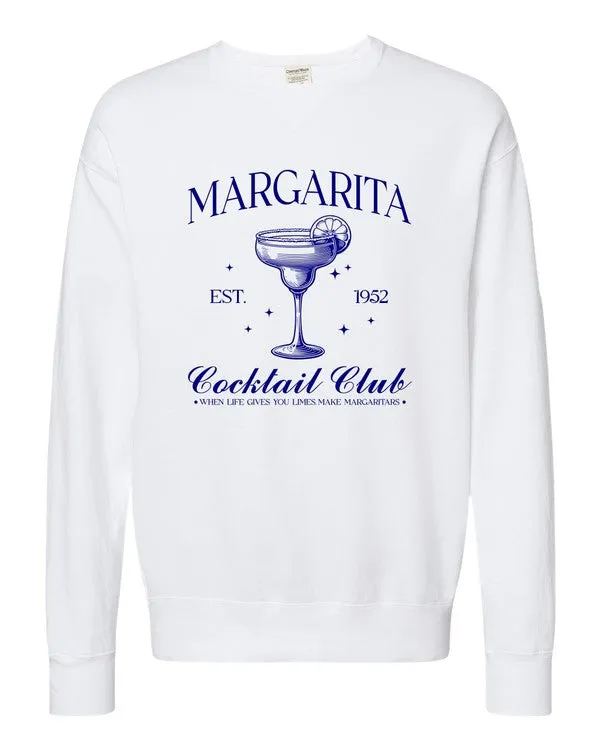 Margarita Cocktail Club Comfort Wash Sweatshirt