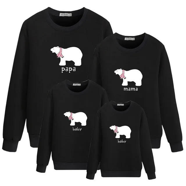 Matching Family Sweatshirt Daddy Mommy & Me