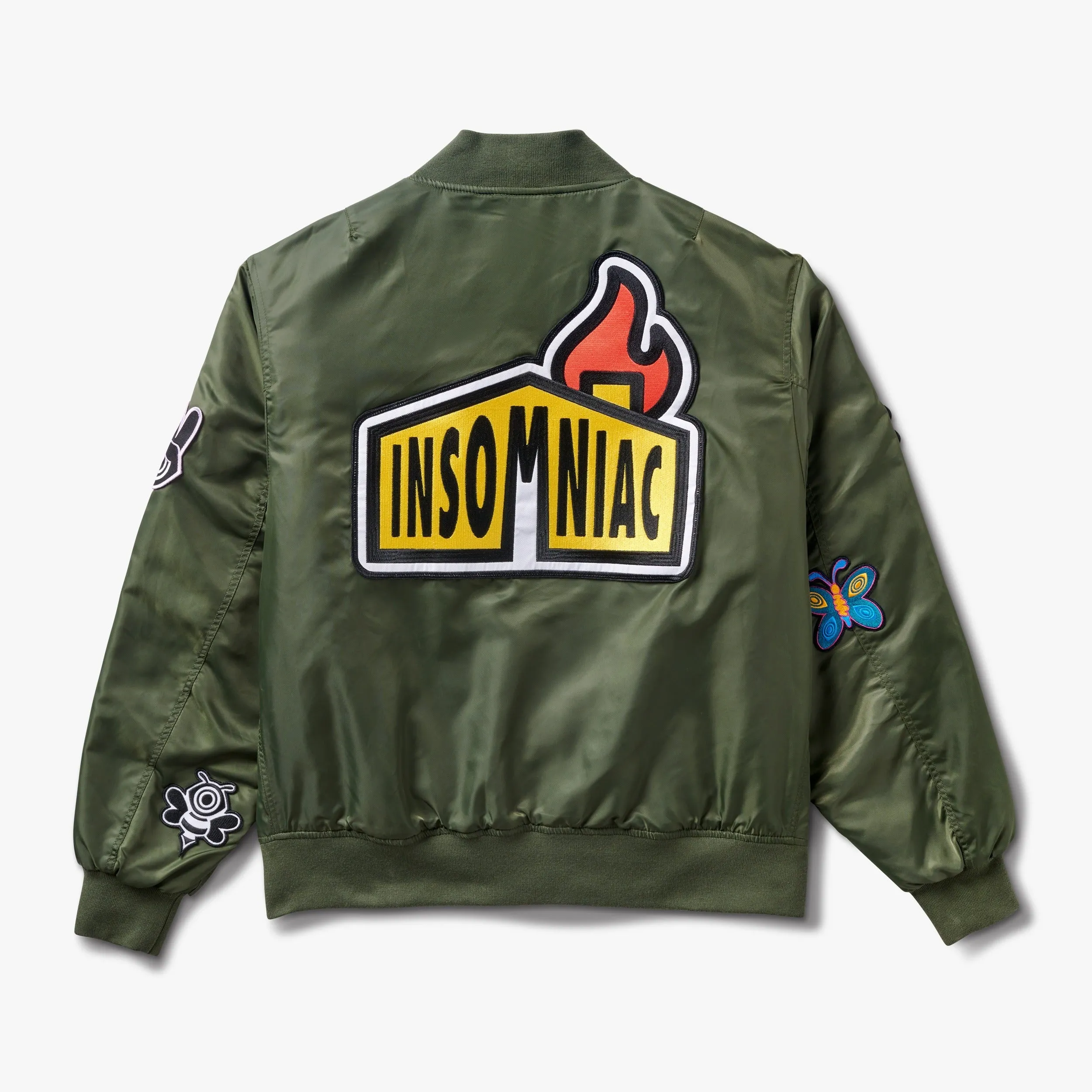 Maverick Patch Bomber Jacket
