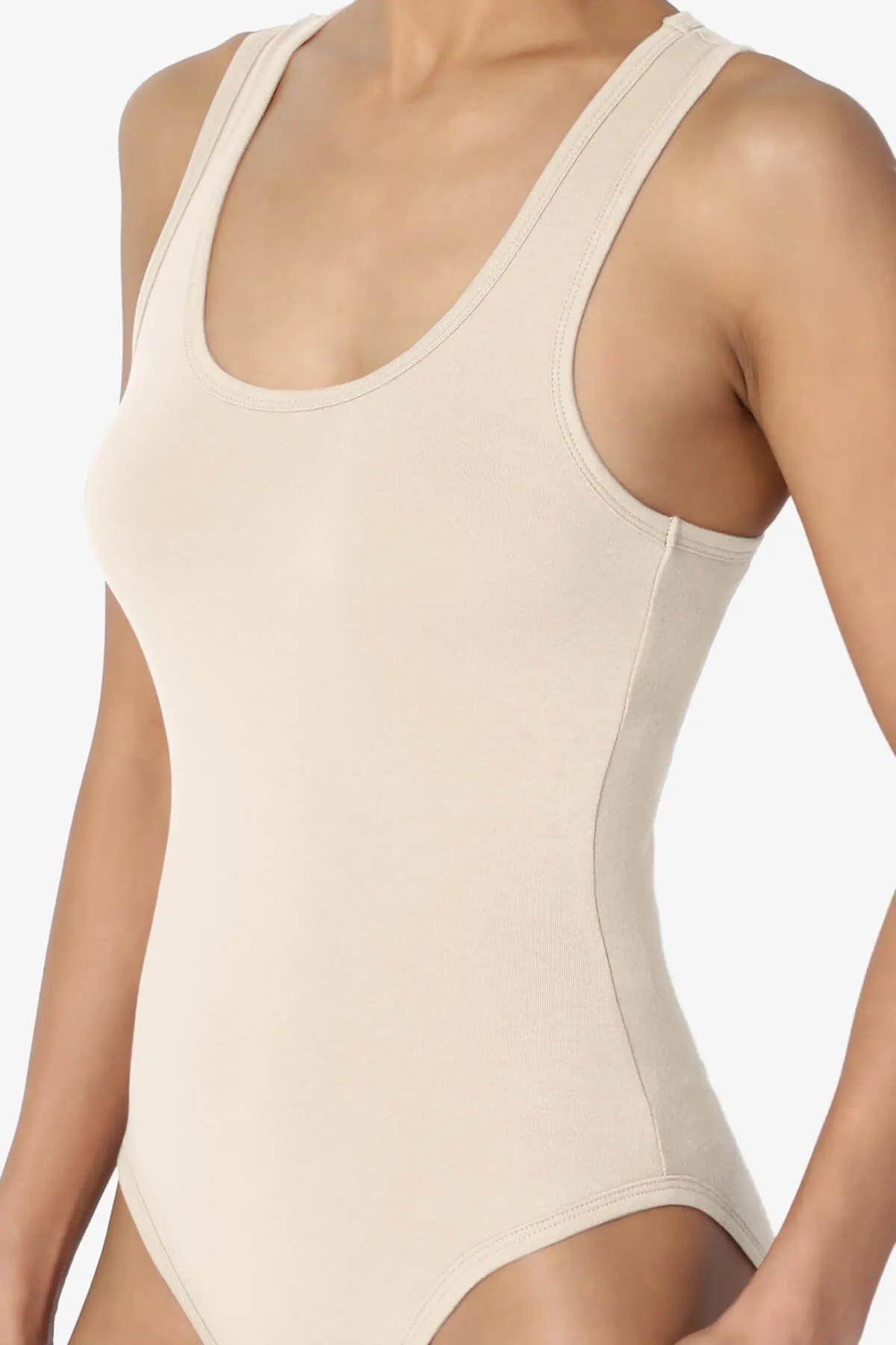 Maya Scoop Neck Tank Bodysuit MORE COLORS