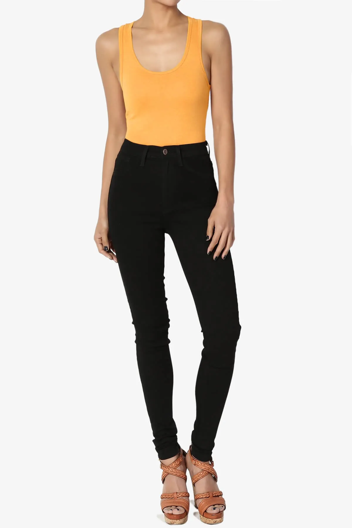 Maya Scoop Neck Tank Bodysuit MORE COLORS