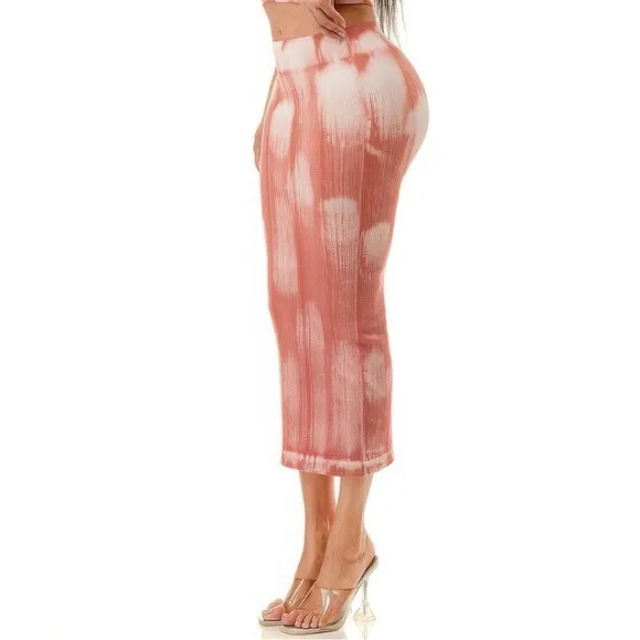 Mineral Wash Skirt Set