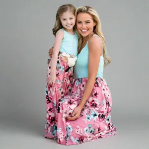 Mommy & Me Spring Flowers Dress