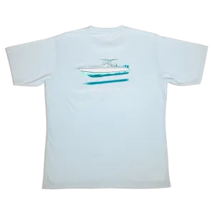 Monkey Boat- Ice Blue Final Sale