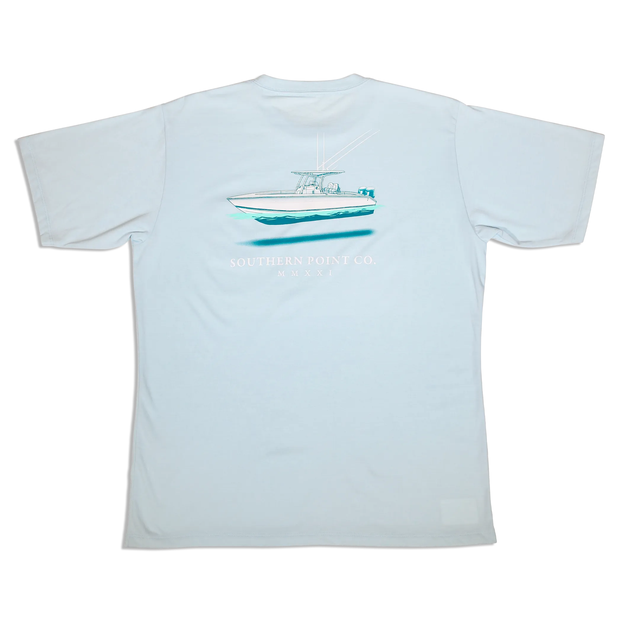 Monkey Boat- Ice Blue Final Sale