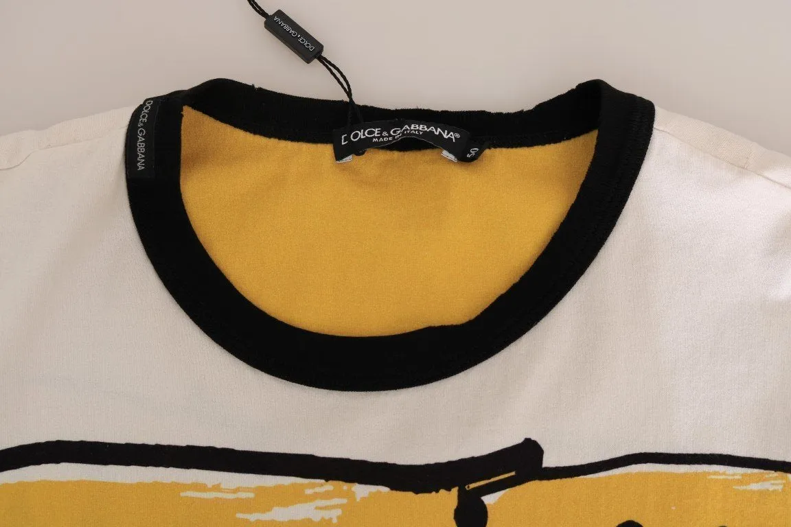 Multicolor Cotton Crewneck T-Shirt