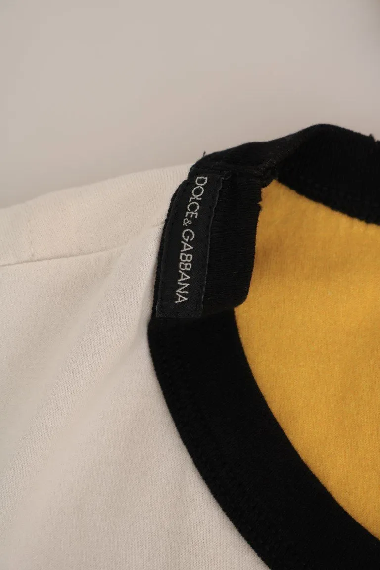 Multicolor Cotton Crewneck T-Shirt