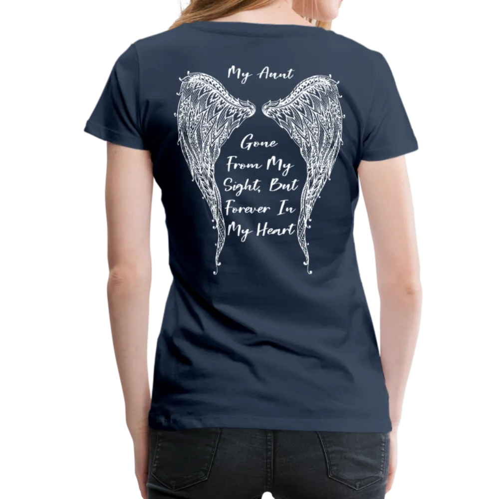 My Aunt Gone From Sight Women’s Premium T-Shirt (CK1603)