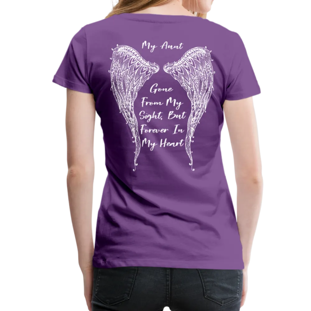 My Aunt Gone From Sight Women’s Premium T-Shirt (CK1603)