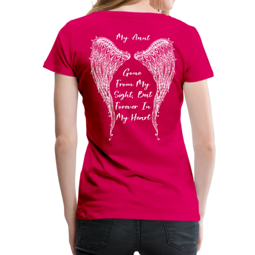 My Aunt Gone From Sight Women’s Premium T-Shirt (CK1603)
