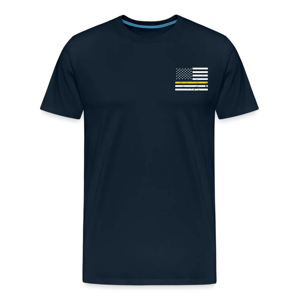My Favorite 911 Dispatcher Calls Me Dad Men's Premium T-Shirt