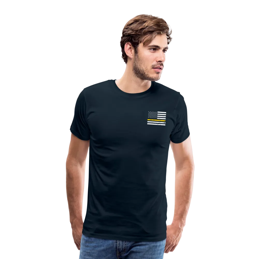 My Favorite 911 Dispatcher Calls Me Dad Men's Premium T-Shirt