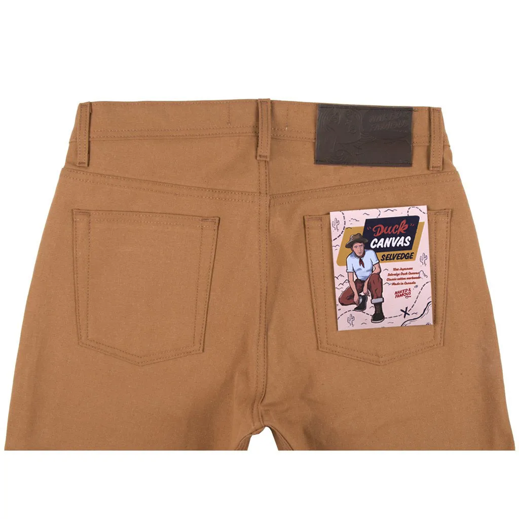 Naked and Famous- Duck Canvas Selvedge- Super Guy