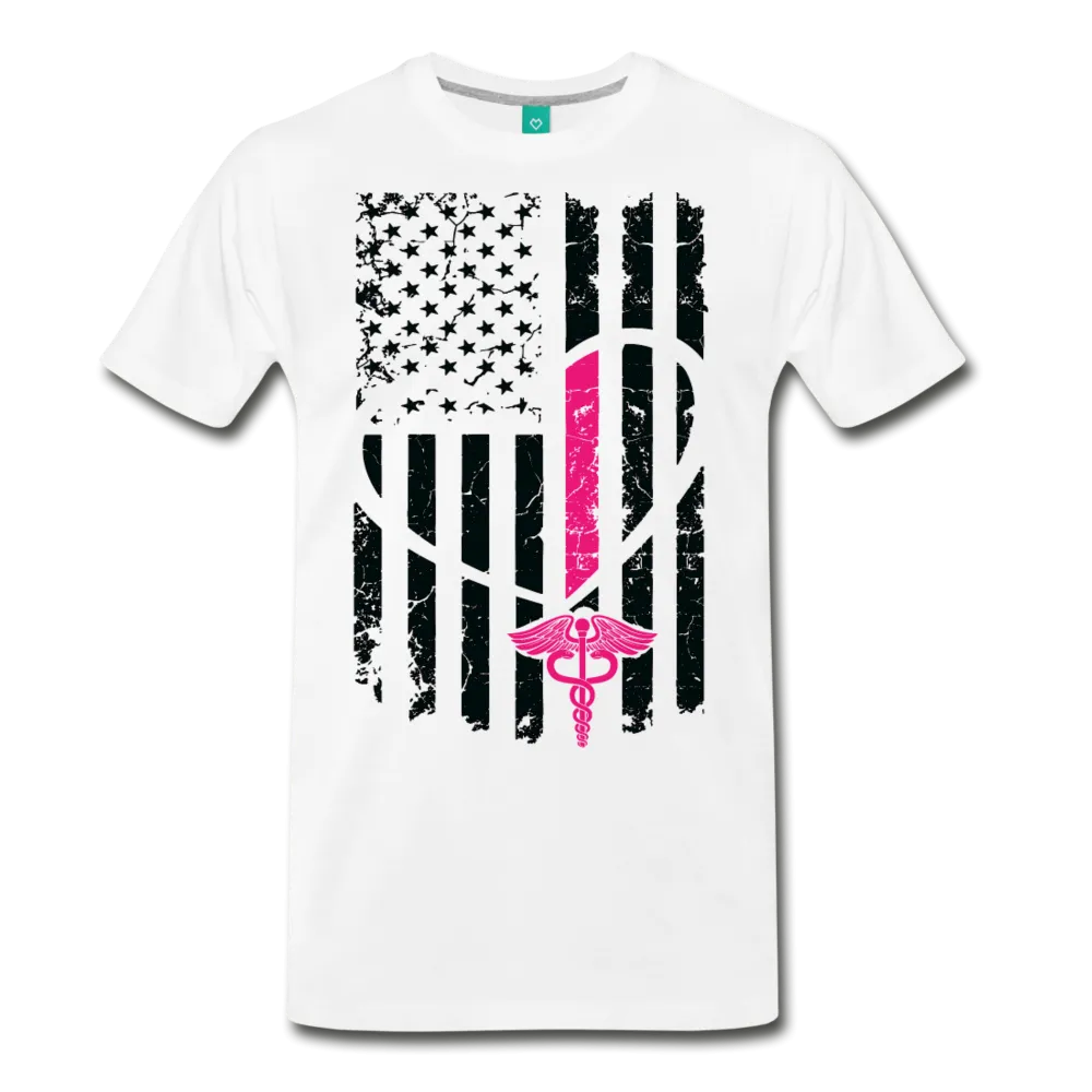 Nurse Flag Men's Premium T-Shirt (Ck1393)