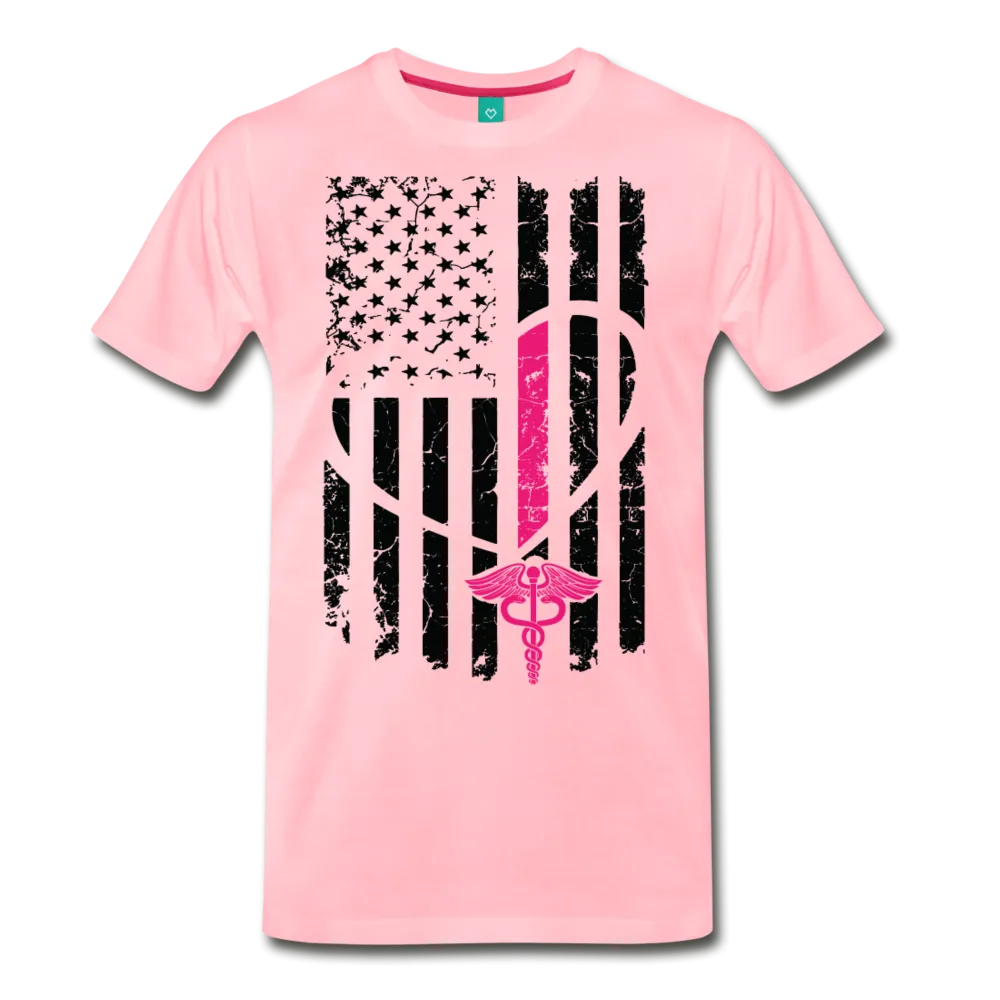 Nurse Flag Men's Premium T-Shirt (Ck1393)