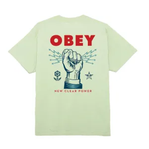 Obey new clear power classic tee
