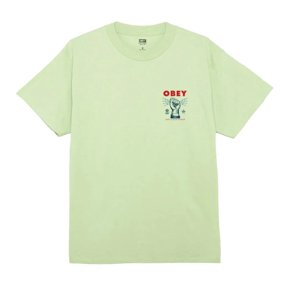 Obey new clear power classic tee