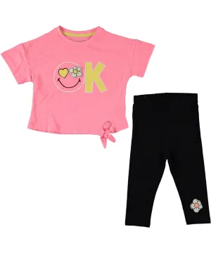 OK Smile Pink Tshirt