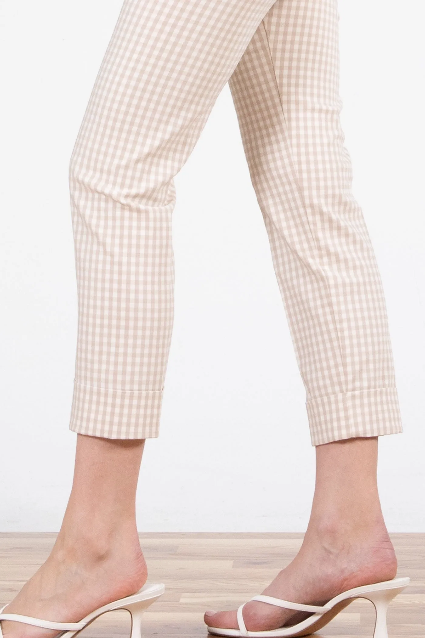 OLIVER Check Beige