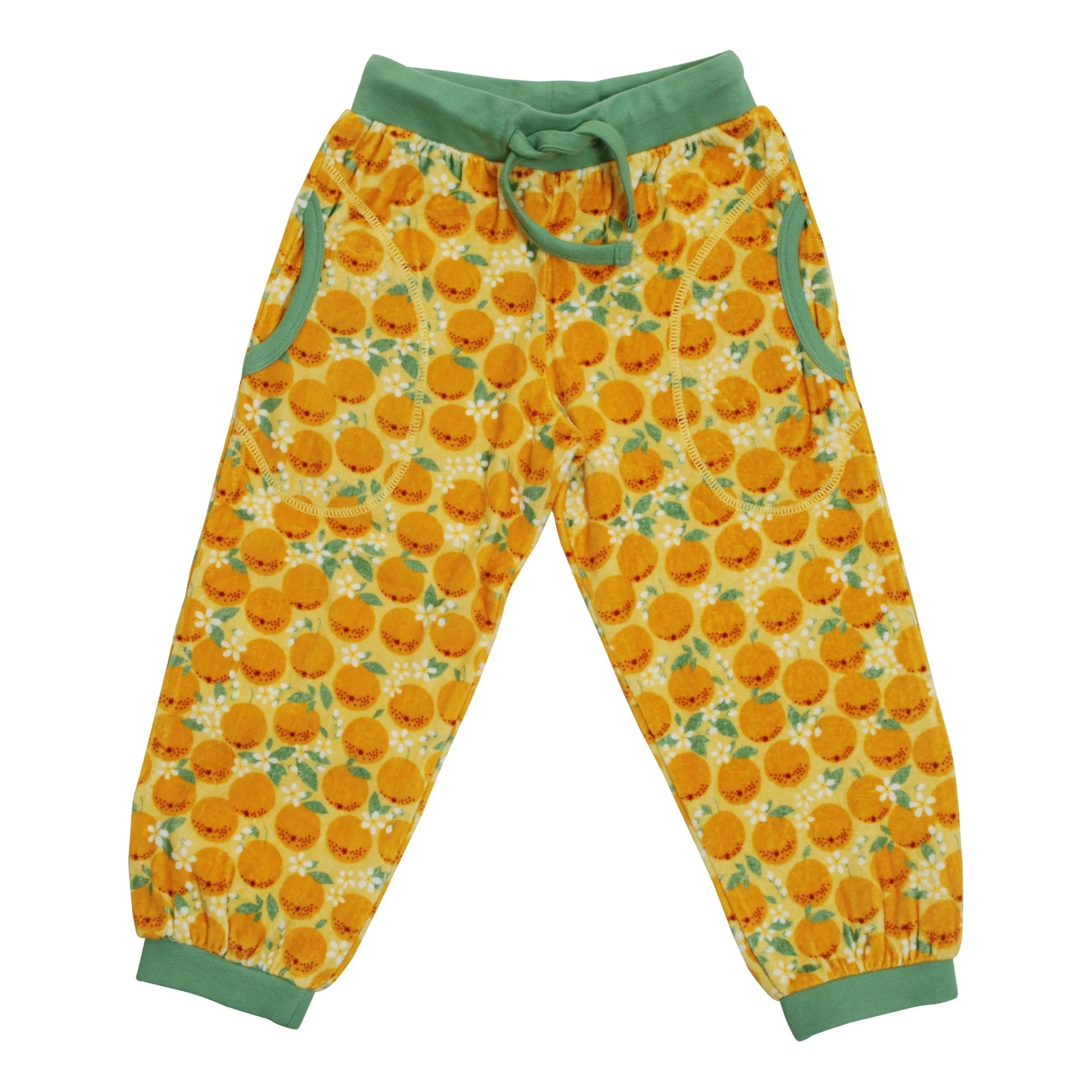 Oranges - Yellow Velour Pants