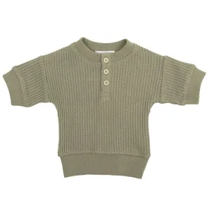 Organic Cotton Waffle Andy Top - In the Meadow Kollektion