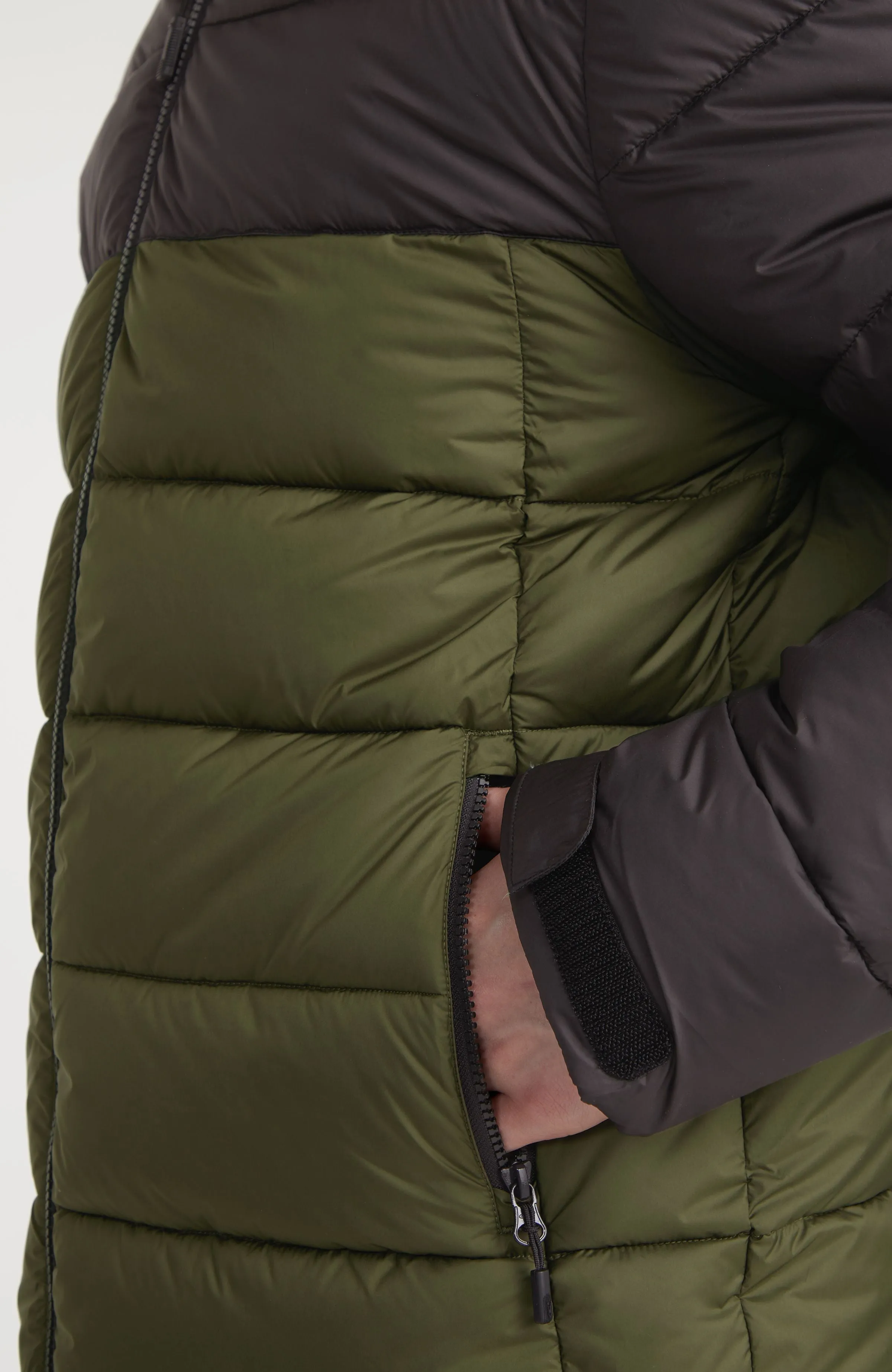 O'Riginals Steppjacke | Forest Night Colour Block