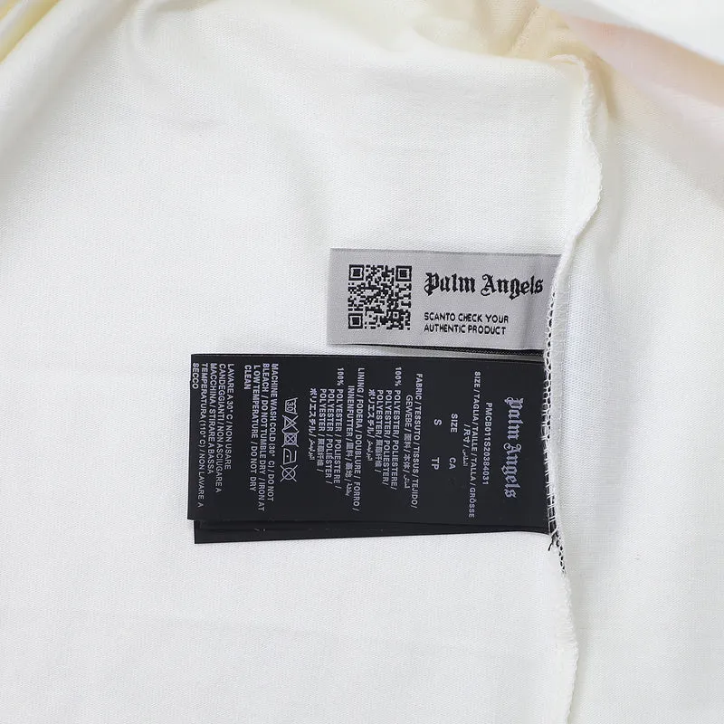 Palm Angels Logo-Print Cotton T-Shirt