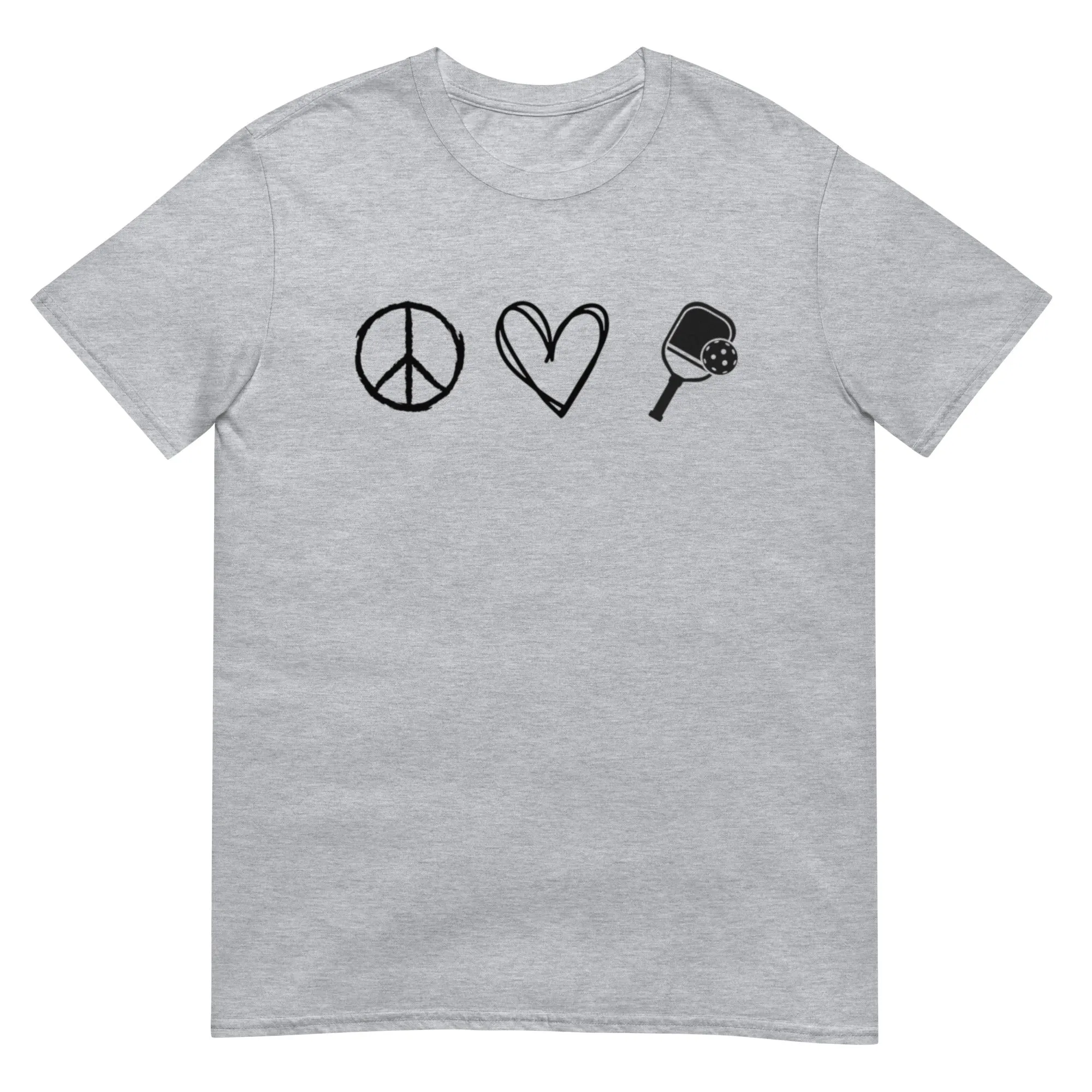 Peace Love & Pickleball Short-Sleeve Women's T-Shirt