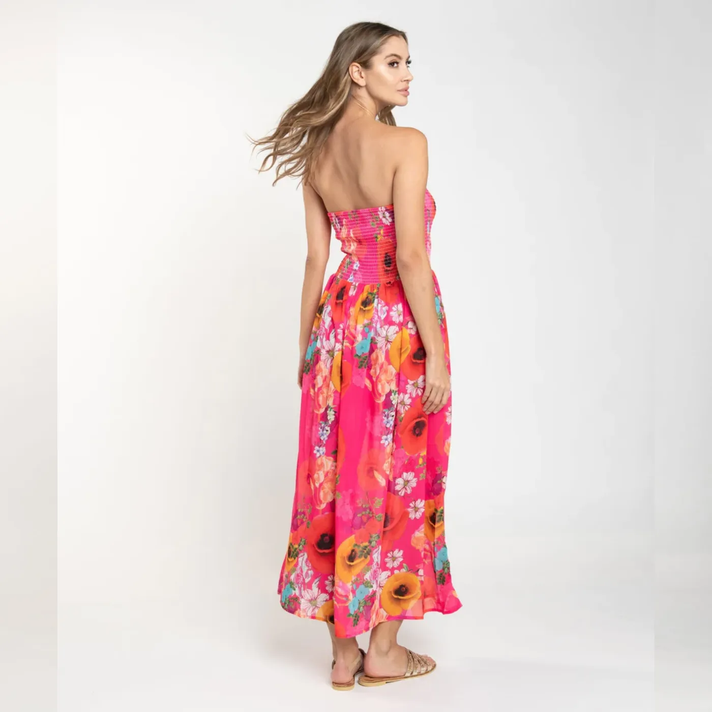 Pia Rossini Copacabana Maxi Dress | Pink