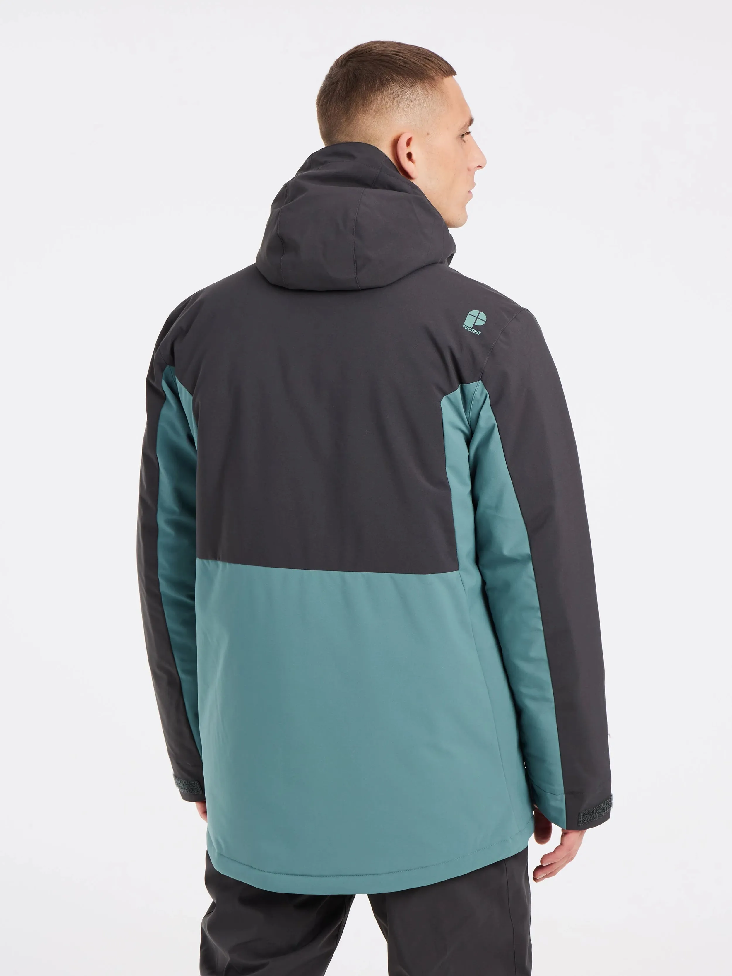 Protest Halem Anorak Jacket Mens Deep Grey