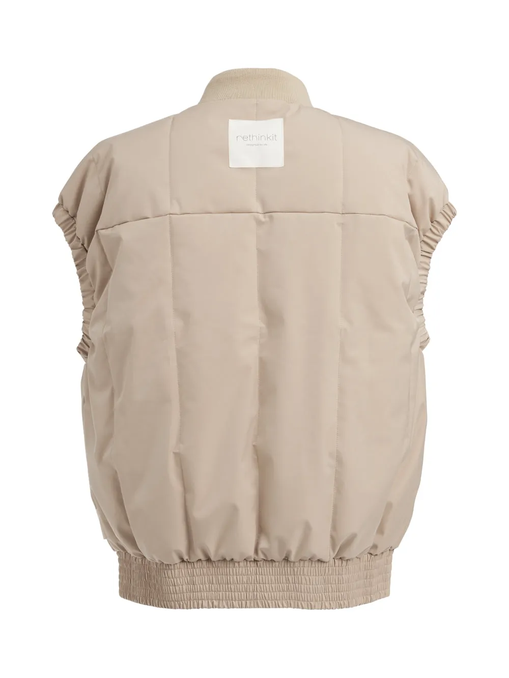 Puffer Gilet To Go - beige
