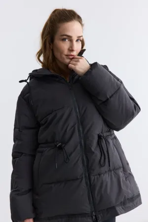 Puffer Jacket SHELTER - almost black