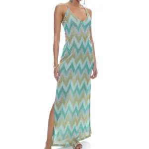 QUEEN LULI - Cross Back Long Dress