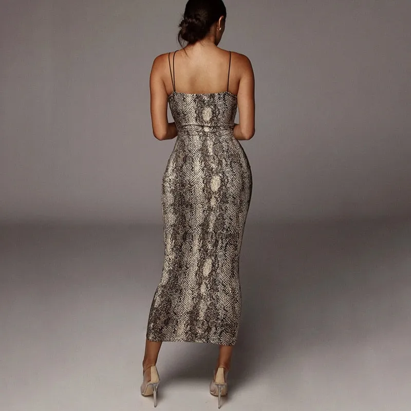Queen Of The Safari Bodycon Dress
