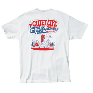QUIET LIFE Mini Mart Tee White