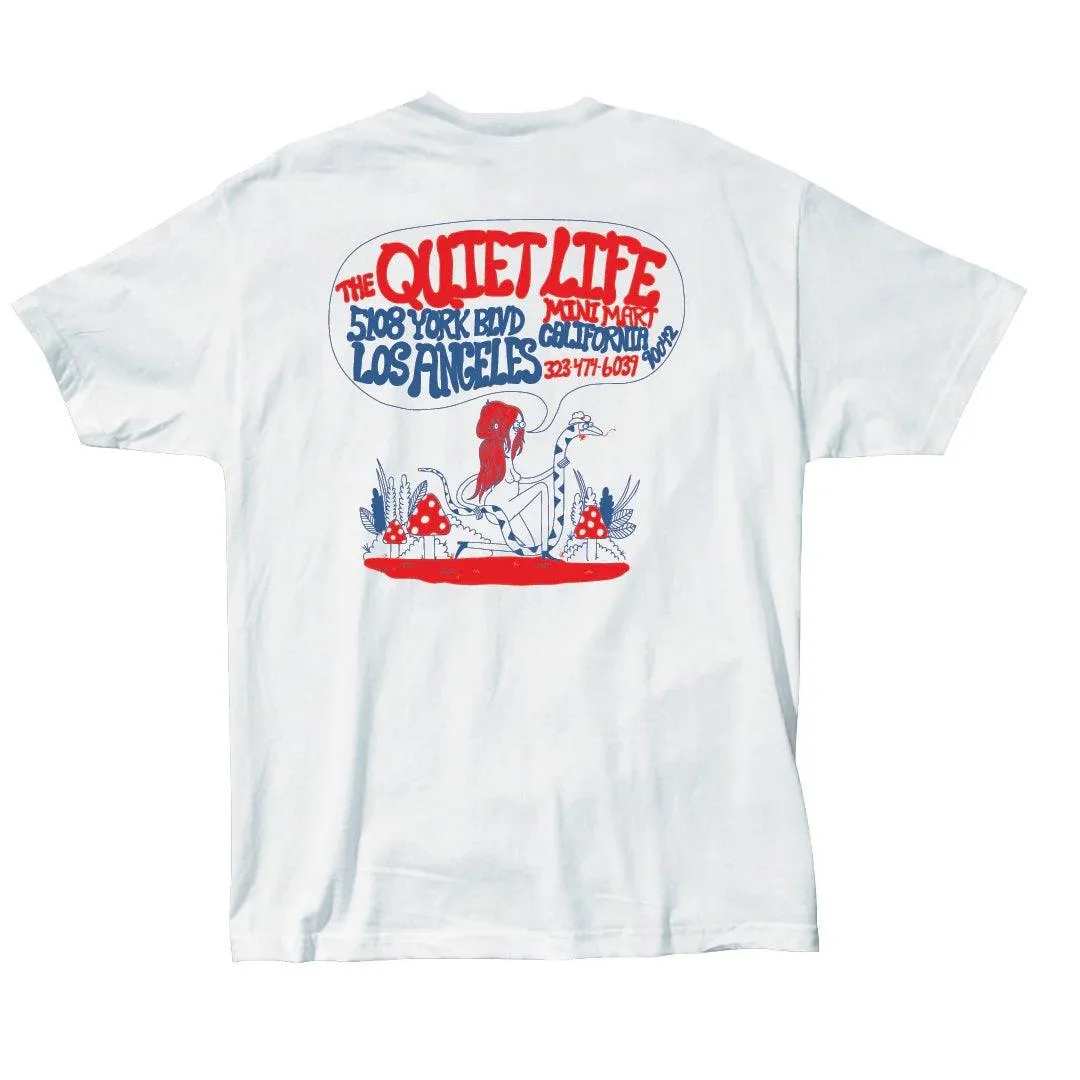 QUIET LIFE Mini Mart Tee White