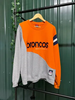 "1 of 1" Denver Broncos Wavy Split Sweater (L)