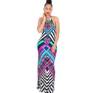 "Empress Enigma" BodyCon Maxi Dress - 2 Color Options