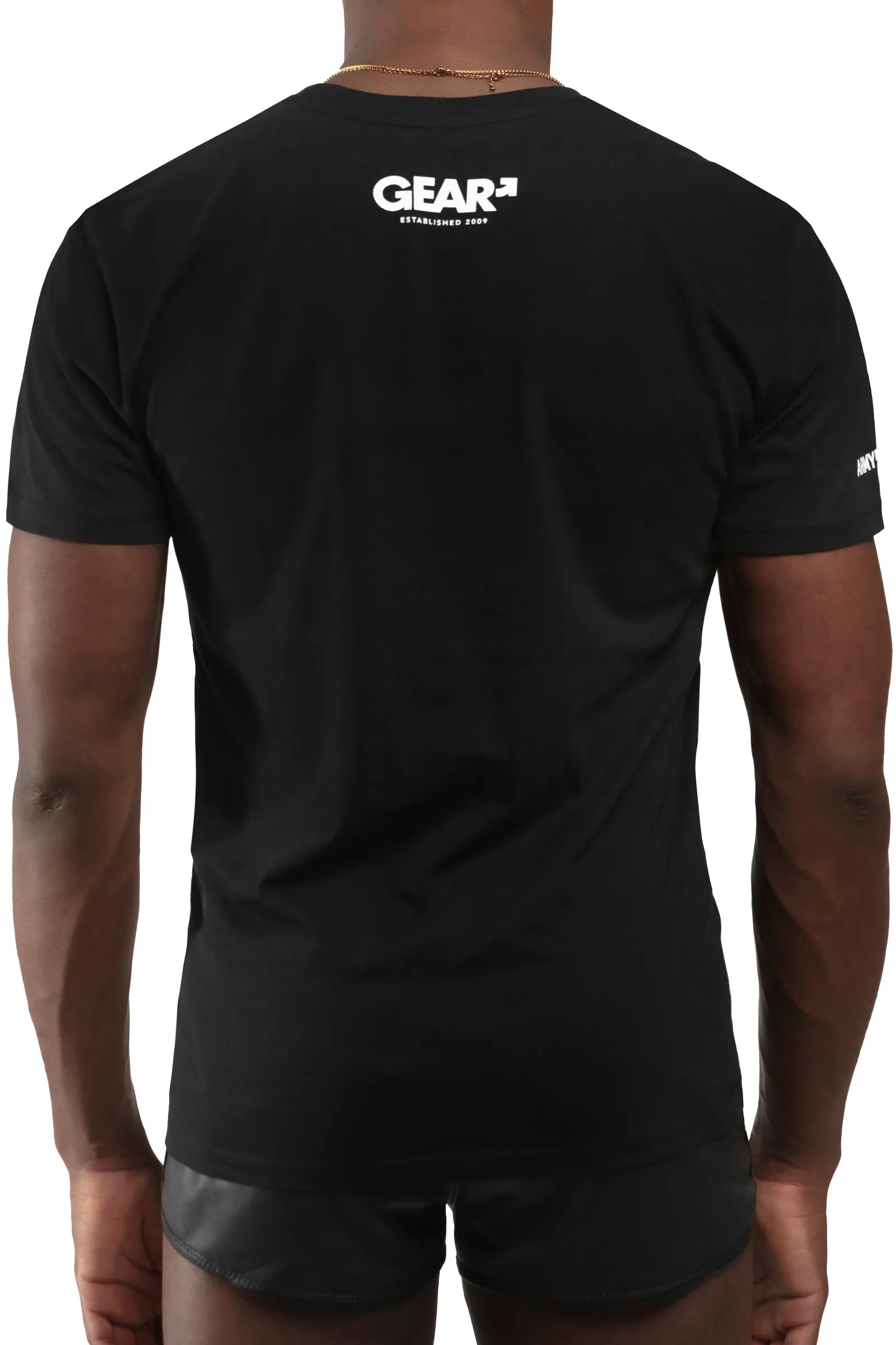 "LEATHER" T-SHIRT - AOM X GEAR BERLIN