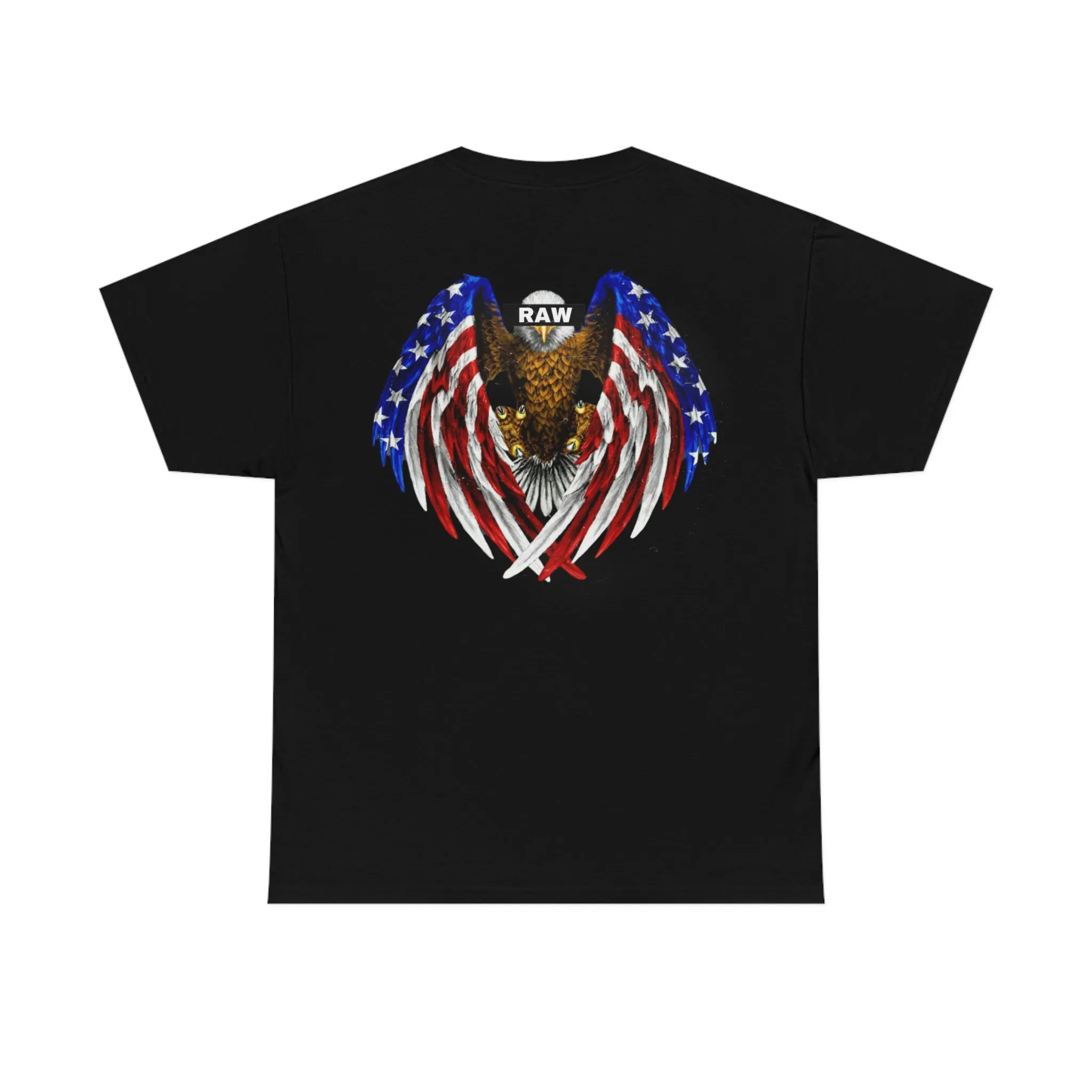 Raw Sushi "RAW USA"  Heavy Cotton Tee