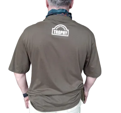 RFT - L ARMY GREEN COTTON T-SHIRT 2019 LTD RAINFOREST TROPHY TEE