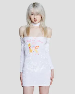 Ride or Meow Heavenly Kitten Dress